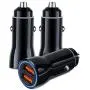 USB Car Charger, OKRAY 3 Pack 30W QC 3.0 & 3.1A Fast Dual Port Car Charger Adapter USB Charger Compatible iPhone 11/Xs/XR/X/8/7/6/Plus, Galaxy S10/S9/S8/Note8, iPad, Tablet, LG, HTC (All Black) USB Car Charger, OKRAY 3 Pack 30W QC 3.0 & 3.1A Fast Dual Port Car Charger Adapter USB Charger Compatible iPhone 11/Xs/XR/X/8/7/6/Plus, Galaxy S10/S9/S8/Note8, iPad, Tablet, LG, HTC (All Black)