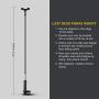 Gooseneck Bed Phone Holder Mount:Moutik Flexible Long Arm Lazy Stand with 360° Adjustable Cellphone Clamp Compatible with Phone XS Max XR X 8 7 6 Plus 5 4 S10 S9 S8 S7 S6 for Desktop Kitchen Office
