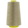 Mandala Crafts All Purpose Sewing Thread from Polyester for Serger, Overlock, Quilting, Sewing Machine (Beige)