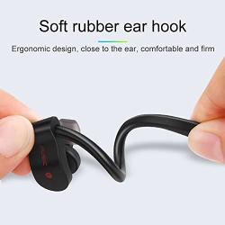Bluetooth Headphone 4.1 Wireless Stereo with Microphone Sport Headset in-Ear Earphone for Other Smartphones or Bluetooth Devices (Red)