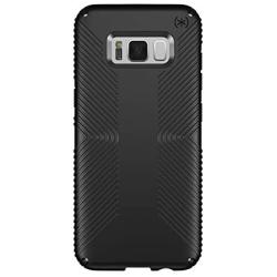 Speck Products Presidio Grip Cell Phone Case for Samsung Galaxy S8 - Black/Black