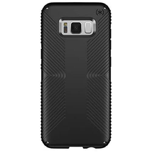 Speck Products Presidio Grip Cell Phone Case for Samsung Galaxy S8 - Black/Black