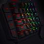 Redragon K585 One-Handed Gaming Keyboard M808 Lightweight RGB Gaming Mouse Bundle