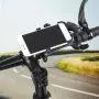 VGEBY Bike Phone Holder, Aluminum Alloy Bicycle Handlebar Mobile Phone Mount Motorcycle GPS Support Holder