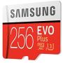 Samsung 256GB EVO Plus Class 10 UHS-I microSDXC U3 with Adapter (MB-MC256GA)