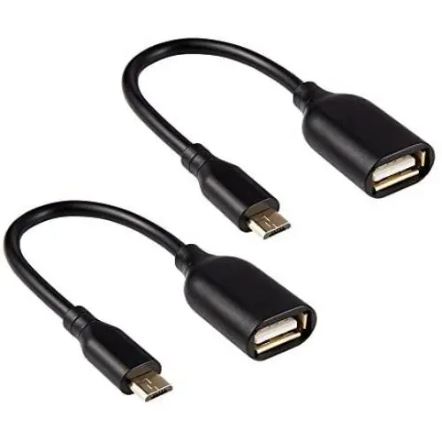 OTG Cable for Android Male Micro USB to USB A-Female, EVISTR USB 2.0 Cell Phone OTG Cable 6inch On The Go Adaptor for Samsung Sony, Android Smartphone Tablet OTG Cable for Android Male Micro USB to USB A-Female, EVISTR USB 2.0 Cell Phone OTG Cable 6inch On The Go Adaptor for Samsung Sony, Android Smartphone Tablet