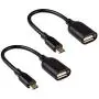 OTG Cable for Android Male Micro USB to USB A-Female, EVISTR USB 2.0 Cell Phone OTG Cable 6inch On The Go Adaptor for Samsung Sony, Android Smartphone Tablet OTG Cable for Android Male Micro USB to USB A-Female, EVISTR USB 2.0 Cell Phone OTG Cable 6inch On The Go Adaptor for Samsung Sony, Android Smartphone Tablet
