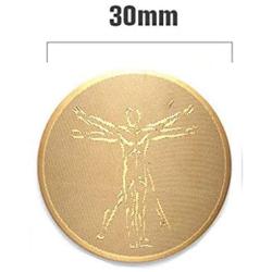 Anti Radiation Protector Shield Cell Phone Sticker EMF EMR Blocker (Gold 2pcs)