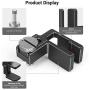 SMALLRIG HDMI Cable Clamp for Sony A6500/A6000/A6300 Cage, Panasonic GH5 Cage, Compatible with SMALLRIG Cage 1661, Cage 1889, Cage 2049-1822