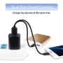 USB Wall Charger,Charger Box,3-Pack 2.1A Dual USB Wall Charging Brick Block Power Adapter Cube Compatible iPhone 11,Xs,XR,Xs Max,X,8 7 6 Plus,Samsung S20 S20+ A11,LG,Google,Moto,Oneplus,Android Phone