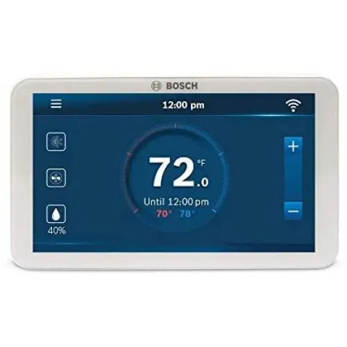 Bosch BCC100 Connected Control Smart Phone Wi-Fi Thermostat - Works with Alexa - Touch Screen Bosch BCC100 Connected Control Smart Phone Wi-Fi Thermostat - Works with Alexa - Touch Screen