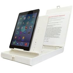 ScanJig Pro Plus - Document Scanning Stand for Phones & Tablets (iPad Pro) + Book Scanning Accessory. Helps The Blind, Visually Impaired, Fine Motor Difficulties