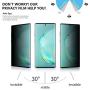 Galaxy Note 20 Ultra 5G Privacy Screen Protector,Tempered Glass Anti Glare/Spy Anti-Scratch No Bubble 9H Hardness 3D Touch ，Compatible with Samsung Galaxy Note 20 Ultra (6.9")