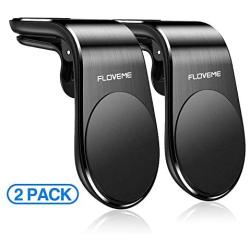 Magnetic Phone Car Mount (2 Pack) FLOVEME 5N52 Magnets Hands Free Universal Smart GPS Cell Phone Holder for Car Air Vent Mount for iPhone 11 Pro Max XR XS X 8 7 Plus Samsung Galaxy S10 S9 S8 Note 10