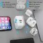 European Power Plug Adapter Travel Set by Ceptics, Safe Dual USB & USB-C - 2 USA Socket - Compact & Powerful - Use in Germany, France, Italy, UK - Includes Type E/F, Type C, Type G SWadAPt Attachments European Power Plug Adapter Travel Set by Ceptics, Safe Dual USB & USB-C - 2 USA Socket - Compact & Powerful - Use in Germany, France, Italy, UK - Includes Type E/F, Type C, Type G SWadAPt Attachments