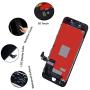 BeeFix Fit iPhone 8 Screen Replacement Black (4.7 Inch) 3D Touch LCD Screen Digitizer Replacement Display Assembly Repair Kits with Waterproof Adhesive,Tempered Glass,Tools and Instruction