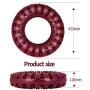 ATGETY 100% Safe & Durable Non-Toxic Dog Chew Toys for Aggressive Chewers - Indestructible Power Chew Toys for Medium/Large Dogs, Perfect Teething Playing Toys, Donut