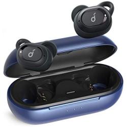 Upgraded, Anker Soundcore Liberty Neo True Wireless Earbuds, Pumping Bass, IPX7 Waterproof, Secure Fit, Bluetooth 5 Headphones, Stereo Calls, Noise Isolation, One Step Pairing, Sports (Blue)