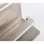 XVL Toilet Tissue Paper Holder with Mobile Phone Storage Shelf Brushed XVL Toilet Tissue Paper Holder with Mobile Phone Storage Shelf Brushed