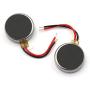 DaFuRui 20PCS 10x3mm Mini Vibration Motors DC 3V 70mA 12000rpm Flat Coin Button-Type Micro DC Vibrating Motor for Mobile Cell Phone Pager Tablet
