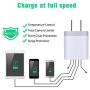 One Port Wall Charger,2 Pack Ehoho 1A Single Port USB Charging Block Cube Compatible for iPhone XR XS Max 8/7/6S Plus SE/5S/5C, Samsung S10 S10 Plus S10e S9 S8, LG, HTC, Sony, Motorola, Android Smart