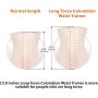 SHAPERX Womens Long Torso Waist Trainer Corsets Latex Waist Cincher Body Shaper Sports Girdle