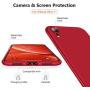TORRAS Slim Fit iPhone XR Case, Ultra-Thin Hard Plastic Full Protective Cover with Matte Finish Grip Phone Case for iPhone XR 6.1 inch (2018), Red