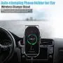 Wirelsss Car Charger,QI Fast Charging Air Vent Holder Auto-Clamping Smart Sensor Phone Holder for Car Compatible with iPhone 11/11 Pro/11 Pro Max/Xs MAX/XS/XR/X/8/8+,Samsung S10/S10+/S9/S9+