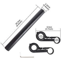 TOMALL Handlebar Extender Bicycle Extension Bar Aluminum Alloy Bracket Space Saver Use for XIAOMI M365,Ninebot ES1 ES2,Mountain Bicycle