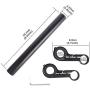 TOMALL Handlebar Extender Bicycle Extension Bar Aluminum Alloy Bracket Space Saver Use for XIAOMI M365,Ninebot ES1 ES2,Mountain Bicycle
