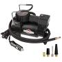 Briggs Stratton Tire Inflator Car Tire Pump Portable Air Compressor with Digital Pressure Gauge 120 PSI 12V DC with 4 Nozzle Adaptors for Car Tires Bicycle Motorcycle Ball BS-IN210DC
