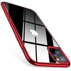 TORRAS iPhone 11 Pro Max Case, Ultra-Thin Slim Fit Soft Silicone TPU Cover Case Compatible with iPhone 11 Pro Max Case 6.5 inch (2019), Red