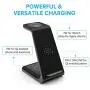 Wireless Charger Stand, CIYOYO 3 in 1 Fast Wireless Charging Station Dock for Airpods Pro 2 1, Apple Watch Series 5/4/3/2/1, iPhone 11/11 Pro/11 Pro Max Qi Certified Phones(with QC 3.0 Adapter) Wireless Charger Stand, CIYOYO 3 in 1 Fast Wireless Charging Station Dock for Airpods Pro 2 1, Apple Watch Series 5/4/3/2/1, iPhone 11/11 Pro/11 Pro Max Qi Certified Phones(with QC 3.0 Adapter)