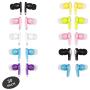 JustJamz 30 Pack 3.5mm Stereo in-Ear Earbud Headphones - Earphones (Assorted Colors)