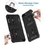 Mobile Game Controller Case for iPhone 8 Plus / 7 Plus / 6 Plus, Phone Cover Compatible with PUβG/COD Mobile L1R1 Trigger Joystick Gamepad Grip Remote, for Apple iOS (5.5 inch Black)