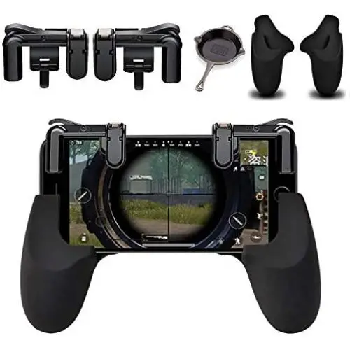 Mobile Game Controller Sensitive Shoot and Aim Keys L1R1 Gaming Triggers for PUBG/Fortnite/Knives Out/Rules of Survival Mobile Game Controller Sensitive Shoot and Aim Keys L1R1 Gaming Triggers for PUBG/Fortnite/Knives Out/Rules of Survival