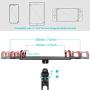 Car Headrest Tablet Mount - Tryone Stretchable Tablet Headrest Holder Compatible with Smartphones/Tablets/Switch 4"-10.6", Headrest Posts Width 4.7in-5.9in(Red)