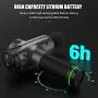 Massage Gun for Athletes, Portable Body Muscle Massager Professional Deep Tissue Massage Gun for Pain Relief with 6 Massage Heads 20 Speed High-Intensity Vibration Rechargeable Legiral Le3 Massage Gun