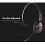 Bluetooth Headset, Noise Canceling Wireless Bluetooth Headset with Dual Microphone for Truck Driver, Over The Head Earpiece, On Ear Car Bluetooth Headphones with 20 Hours Talk Time for Cell Phone