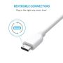 USB Type C Cable, Anker Powerline USB C to USB 3.0 Cable (3ft) with 56k Ohm Pull-up Resistor for Samsung Galaxy S10, S9, S8, S8+, Galaxy Note 8, Sony XZ, LG V20 G5 G6 and More