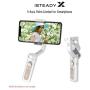 Andoer iSteady X Ultralight 3-Axis Gimbal Stabilizer Foldable Design One-Click Inception Mode with Moment Mode ISteady 3.0 Anti-Shake Algorithm System Compatible with Smartphone Weight up to 280g