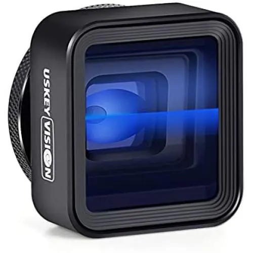 USKEYVISION Anamorphic Lens - 1.33X Wide Lens, Used with Filmic Pro App for iPhone 11/pro/max, Android Smarphones (1.33X Lens) USKEYVISION Anamorphic Lens - 1.33X Wide Lens, Used with Filmic Pro App for iPhone 11/pro/max, Android Smarphones (1.33X Lens)