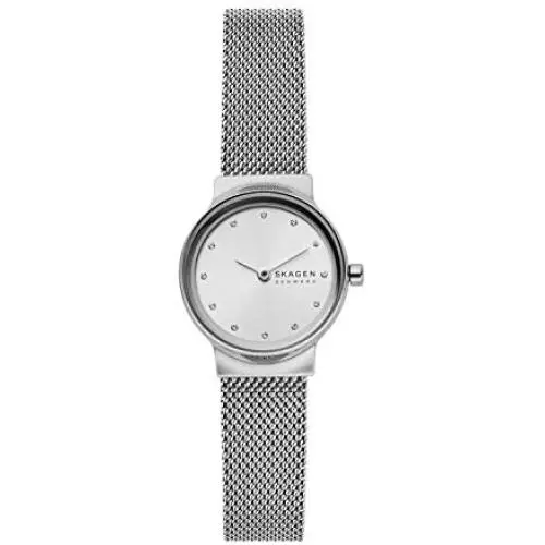 Skagen Freja Stainless Steel Mesh Minimalist Watch Skagen Freja Stainless Steel Mesh Minimalist Watch