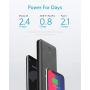 Anker PowerCore Slim 10000 PD, USB-C Power Bank (18W), 10000mAh Power Delivery Portable Charger for iPhone 8/8+/X/XS/XR/XS Max, Samsung S10, Pixel 3/3XL, iPad Pro 2018, and More (Charger Not Included)