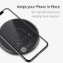 [Upgraded] ESR Wireless Charger, Metal Frame Ultra-Thin Fast Charging Pad, 7.5W for iPhone SE/11/11 Pro/11 Pro Max, 10W Fast Charging for Galaxy S20/S20 Ultra/Note10, Pixel 3/4, Black