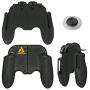 Mobile Game Controller PUBG Mobile Controller Gamepad with Joystick Mobile Trigger for 4-7 Inch Mobile Phones (Black/Gold)