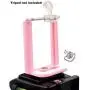 DaVoice Cell Phone Tripod Adapter Mount Holder Clamp Compatible with iPhone X XS Max XR Se 8 7 6 Plus Samsung Galaxy S9 S8 S7 Adjustable Smartphone Bracket Clip Cellphone Attachment (Light Pink) DaVoice Cell Phone Tripod Adapter Mount Holder Clamp Compatible with iPhone X XS Max XR Se 8 7 6 Plus Samsung Galaxy S9 S8 S7 Adjustable Smartphone Bracket Clip Cellphone Attachment (Light Pink)