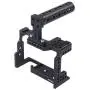 Poyinco Camera Cage for Sony A7II/A7III/A7SII/A7M3/A7RII/A7RIII with Cold Shoe Mount and Top Handle Camera Kit Rig A7iii Accessories