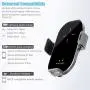 Wirelsss Car Charger,QI Fast Charging Air Vent Holder Auto-Clamping Smart Sensor Phone Holder for Car Compatible with iPhone 11/11 Pro/11 Pro Max/Xs MAX/XS/XR/X/8/8+,Samsung S10/S10+/S9/S9+