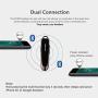 Glazata Wireless Bluetooth Headset Earpiece with Mic, 30-hrs Talking Time Stereo A2DP Hands-Free in-Ear Headphone for iPhone Samsung Cell Phone, Driver/Trucker